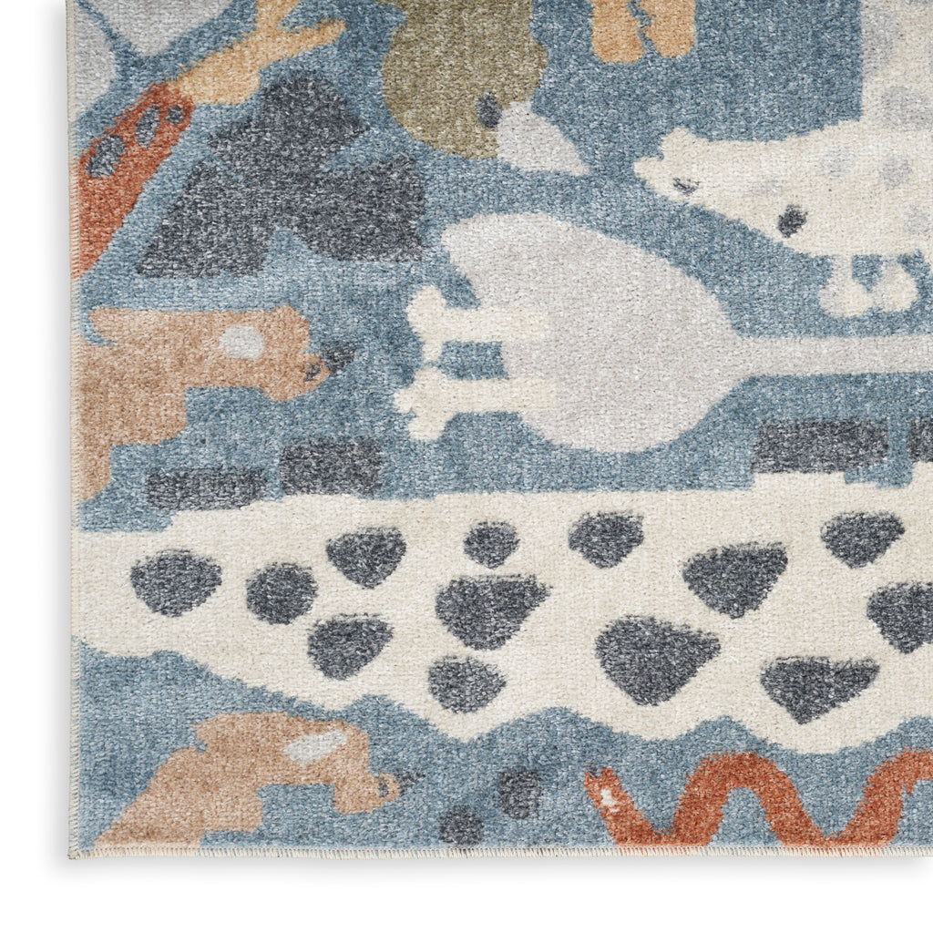 nourison astra machine washable asw01 multicolor rug