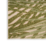 nourison aloha alh41 ivory green rug