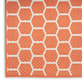 nourison twist reversible tws01 coral rug