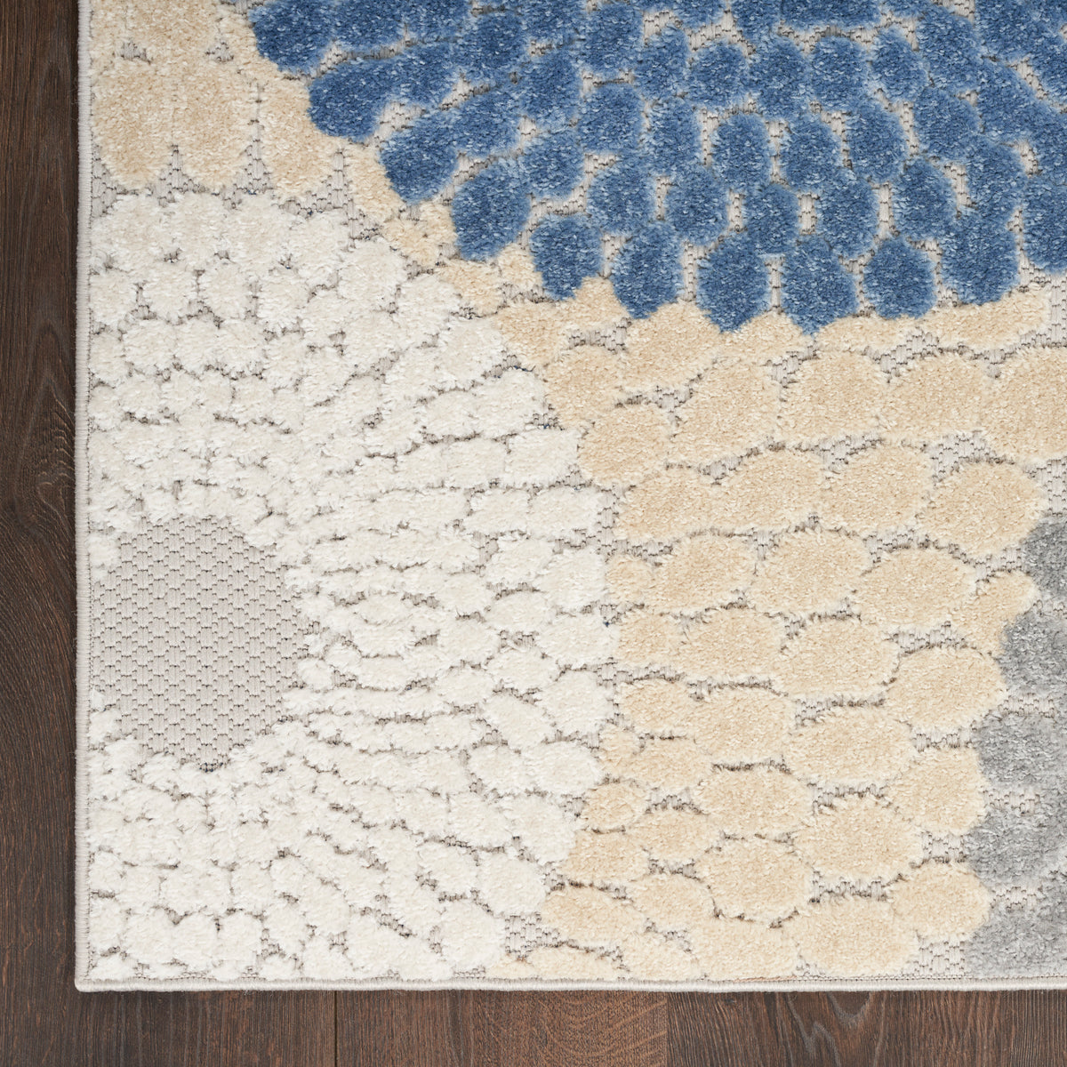 nourison aloha alh29 blue grey rug