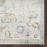 nourison astra machine washable asw12 blue green rug