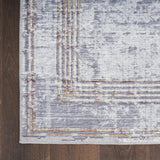 nourison daydream ddr03 silver rug