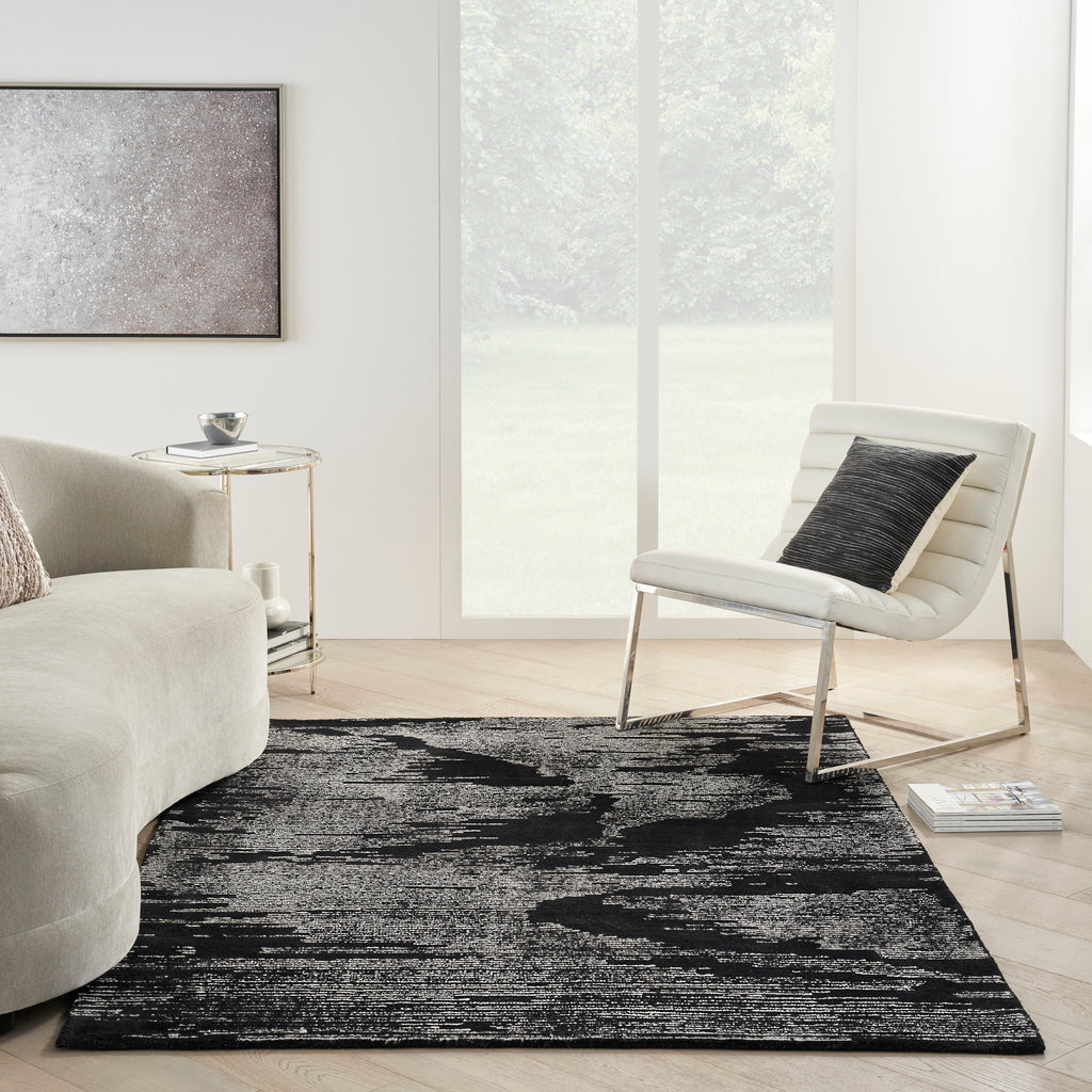 nourison ma30 star smr02 black ivory rug