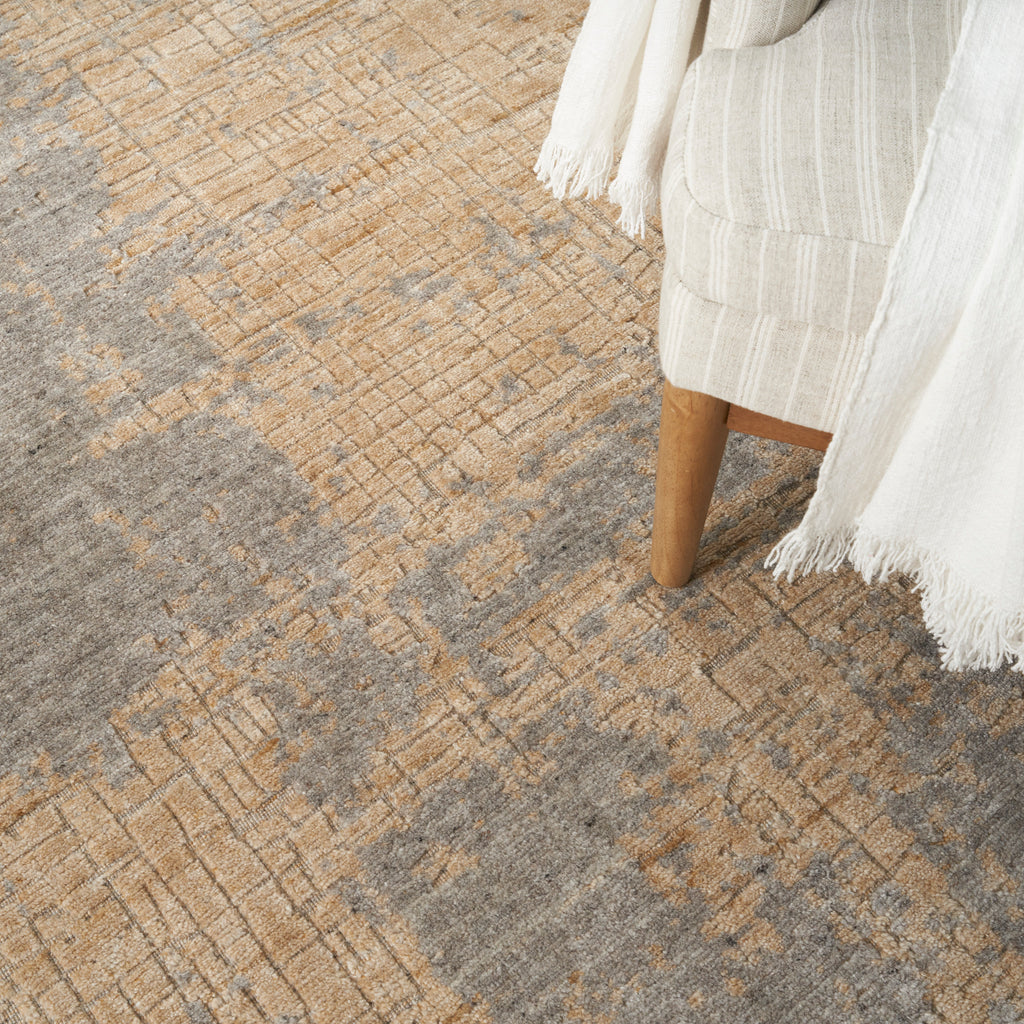 nourison harmony hay05 grey gold rug