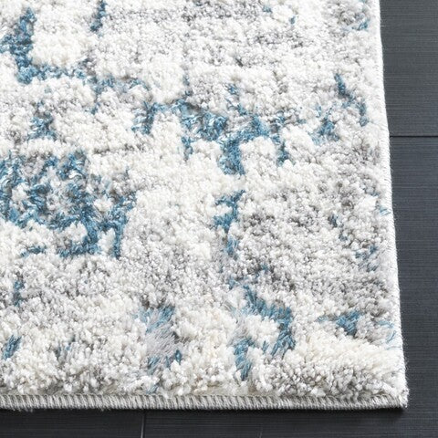 safavieh clearance ravine shag rve350m blue rug