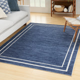 nourison nourison essentials nre02 navy ivory rug
