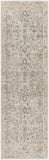 nourison oushak home ous02 light grey rug