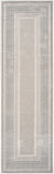nourison glitz glz07 silver rug