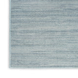 nourison washable essentials wae01 aqua rug