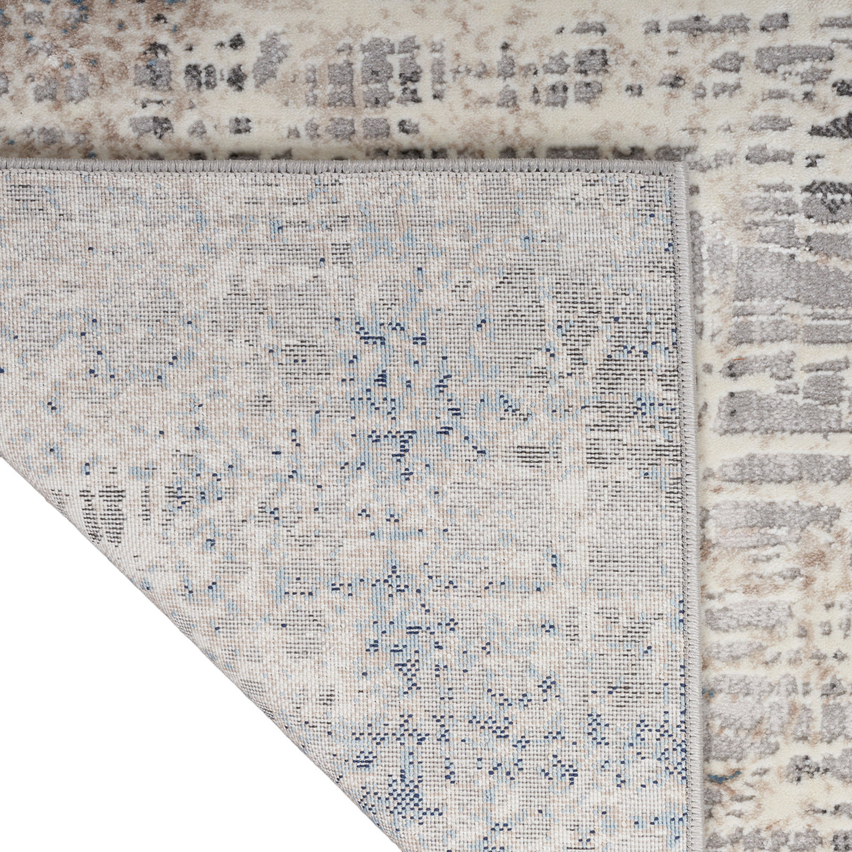 nourison ck022 infinity ifn01 blue multicolor rug