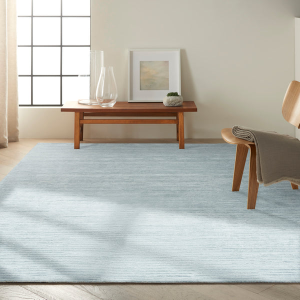 nourison ck010 linear lnr01 light blue rug