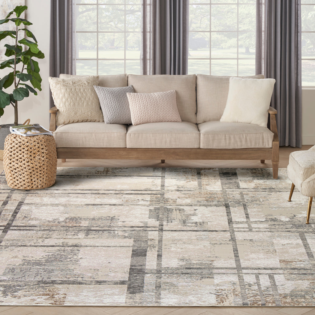 nourison sustainable trends sut02 ivory multicolor rug