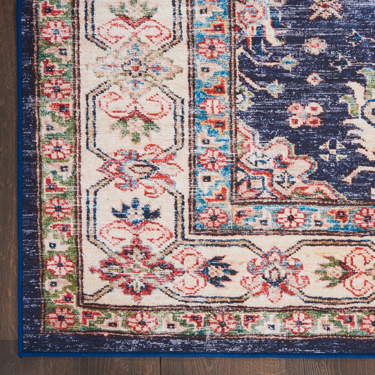 nourison fulton ful01 navy rug