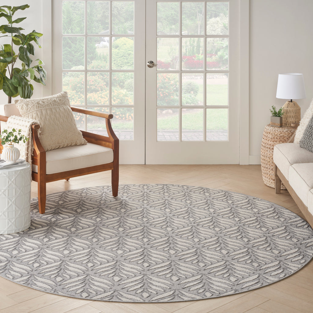 nourison aloha alh35 grey rug
