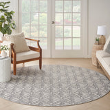 nourison aloha alh35 grey rug