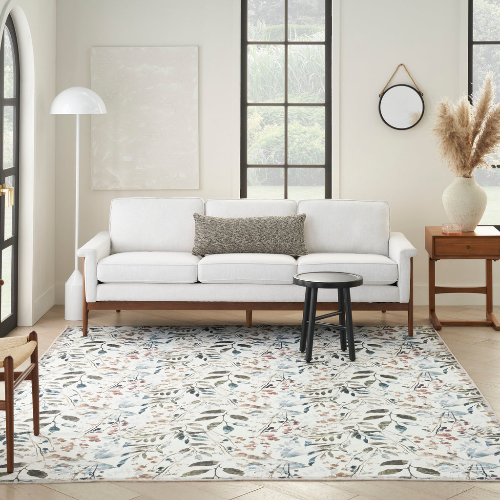 nourison nourison washables nwb05 ivory multicolor rug