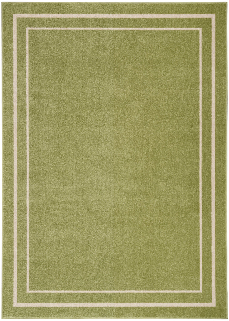 nourison nourison essentials nre02 green ivory rug