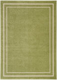 nourison nourison essentials nre02 green ivory rug