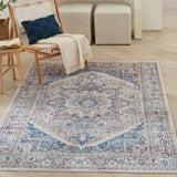 nourison vintage home vnh01 beige blue rug