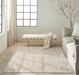 nourison ck005 enchanting ech06 ivory grey rug
