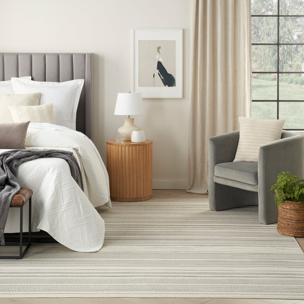 nourison grafix grf41 ivory grey rug