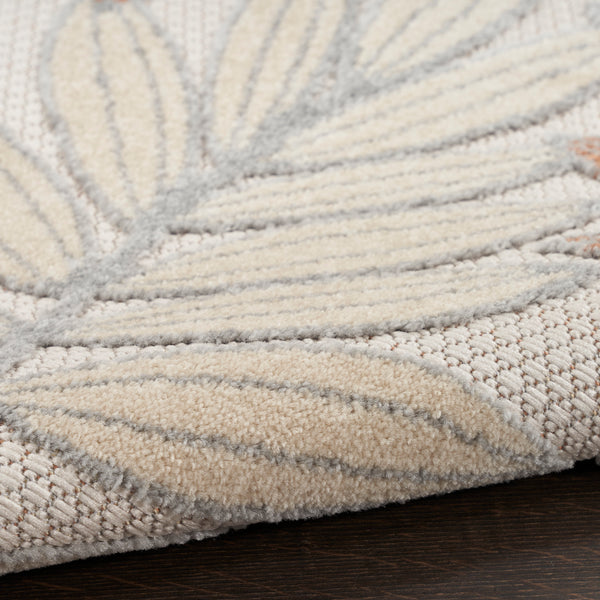 nourison aloha alh18 blue mocha rug