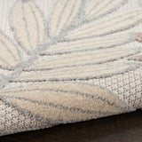nourison aloha alh18 blue mocha rug