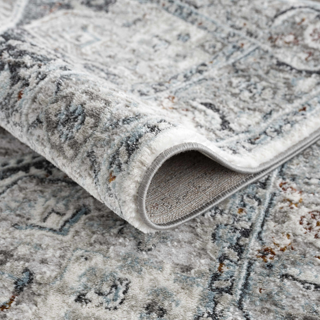 Hauteloom Liverpool LVP4117 Charcoal Machine Made Polypropylene Rug