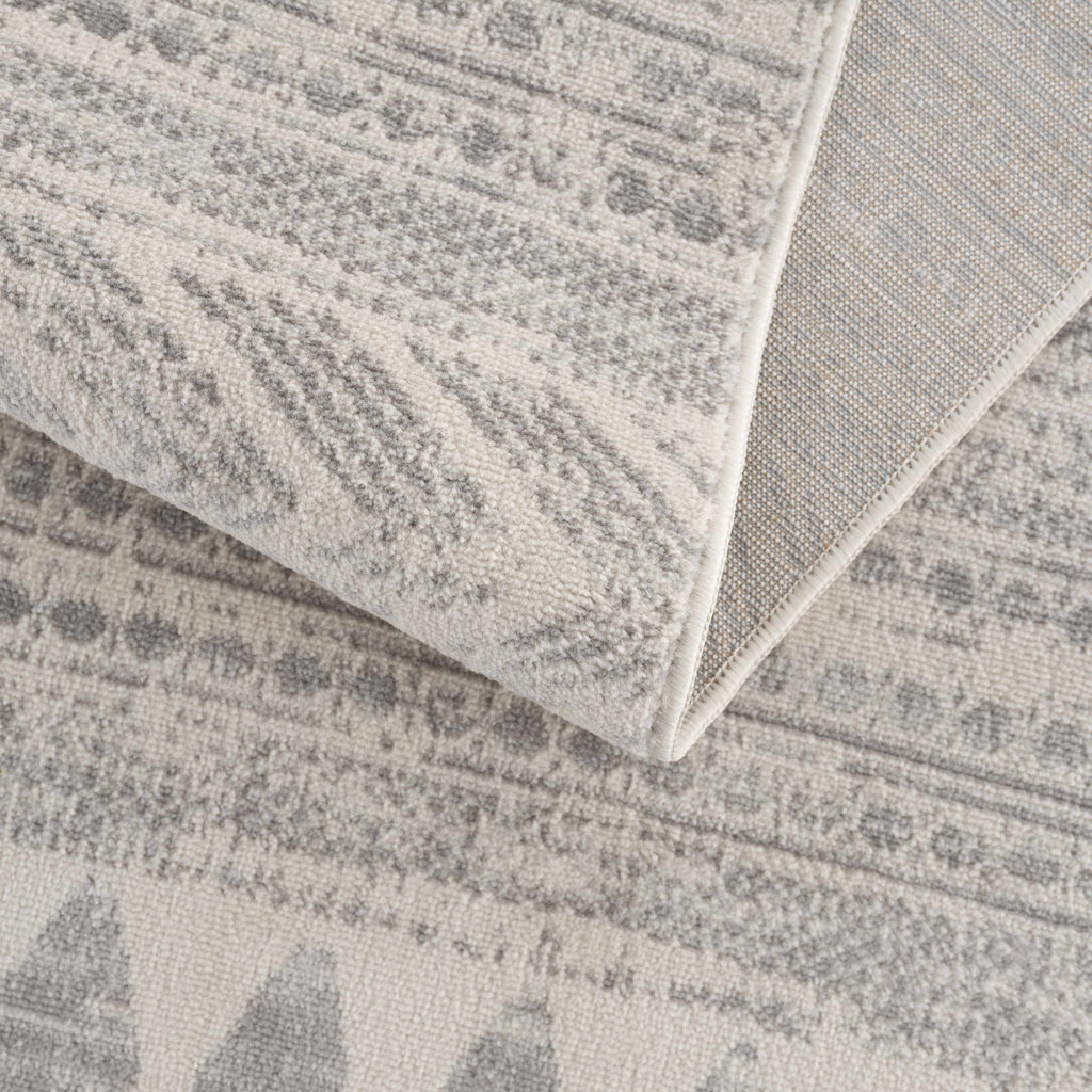 Hauteloom Chinnor CHINN Light Gray Machine Made Polypropylene Rug