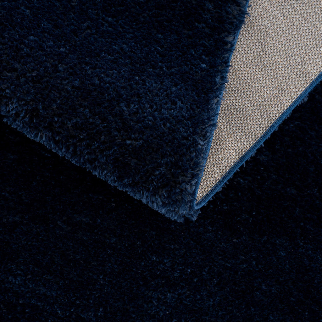 Hauteloom Heavenly HVL6209 Navy Blue Machine Made Polyester Rug