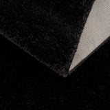 Hauteloom Heavenly HVL6201 Black Machine Made Polyester Rug