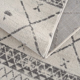 Hauteloom Newville NEWV White Machine Made Polypropylene Rug