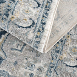 Hauteloom Liverpool LVP4114 Medium Gray Machine Made Polypropylene Rug