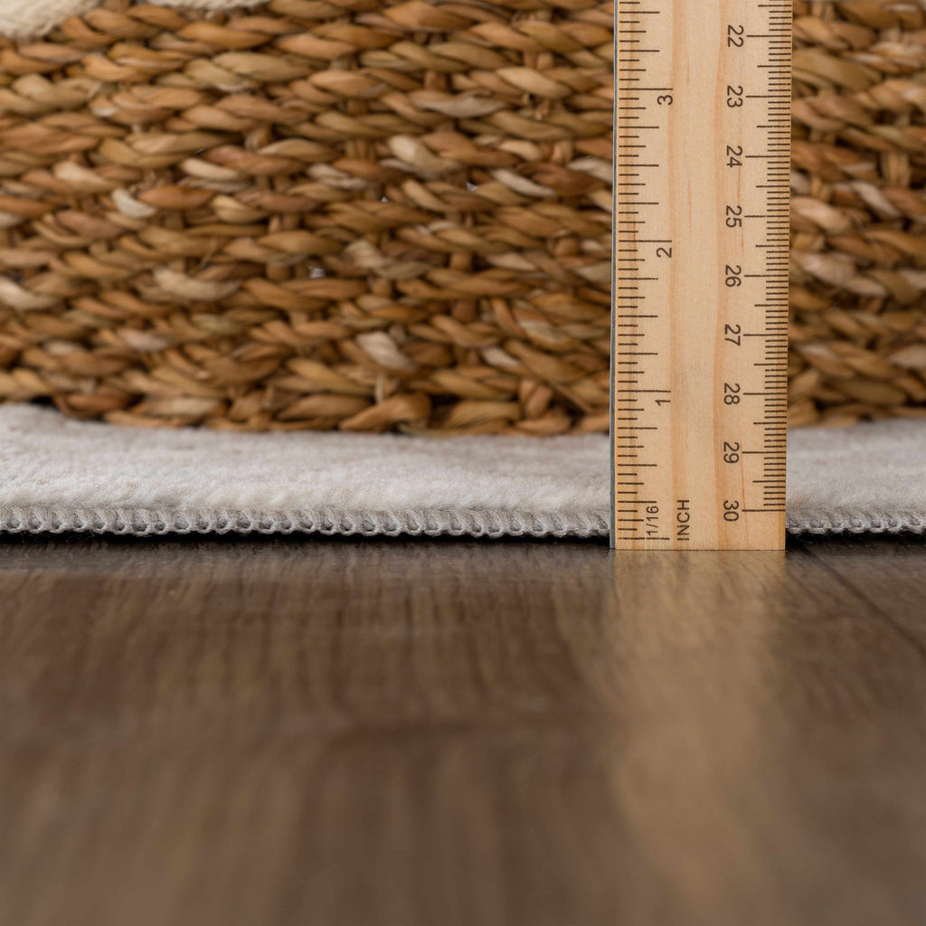 Hauteloom Pointblank PNTB Gray Machine Made Polypropylene Rug