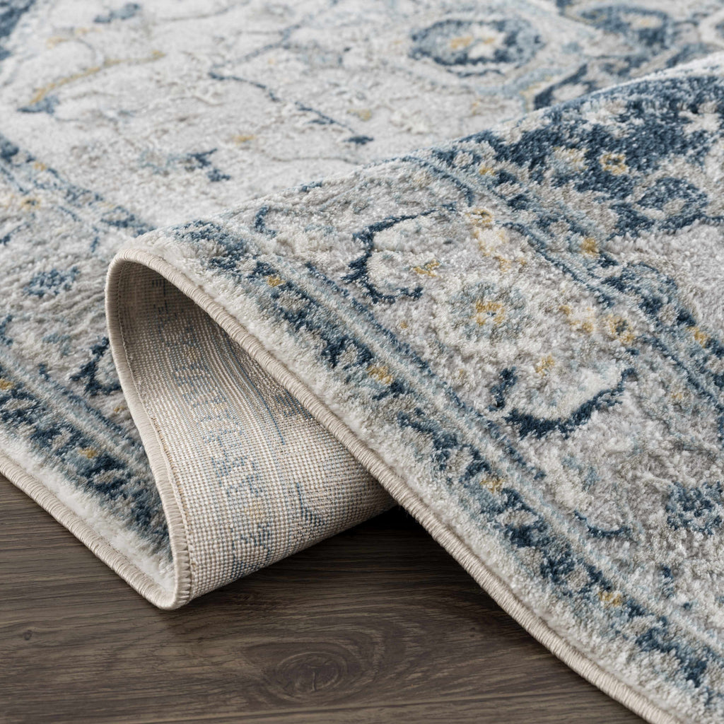 Hauteloom Liverpool LVP4114 Medium Gray Machine Made Polypropylene Rug