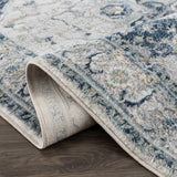 Hauteloom Liverpool LVP4114 Medium Gray Machine Made Polypropylene Rug