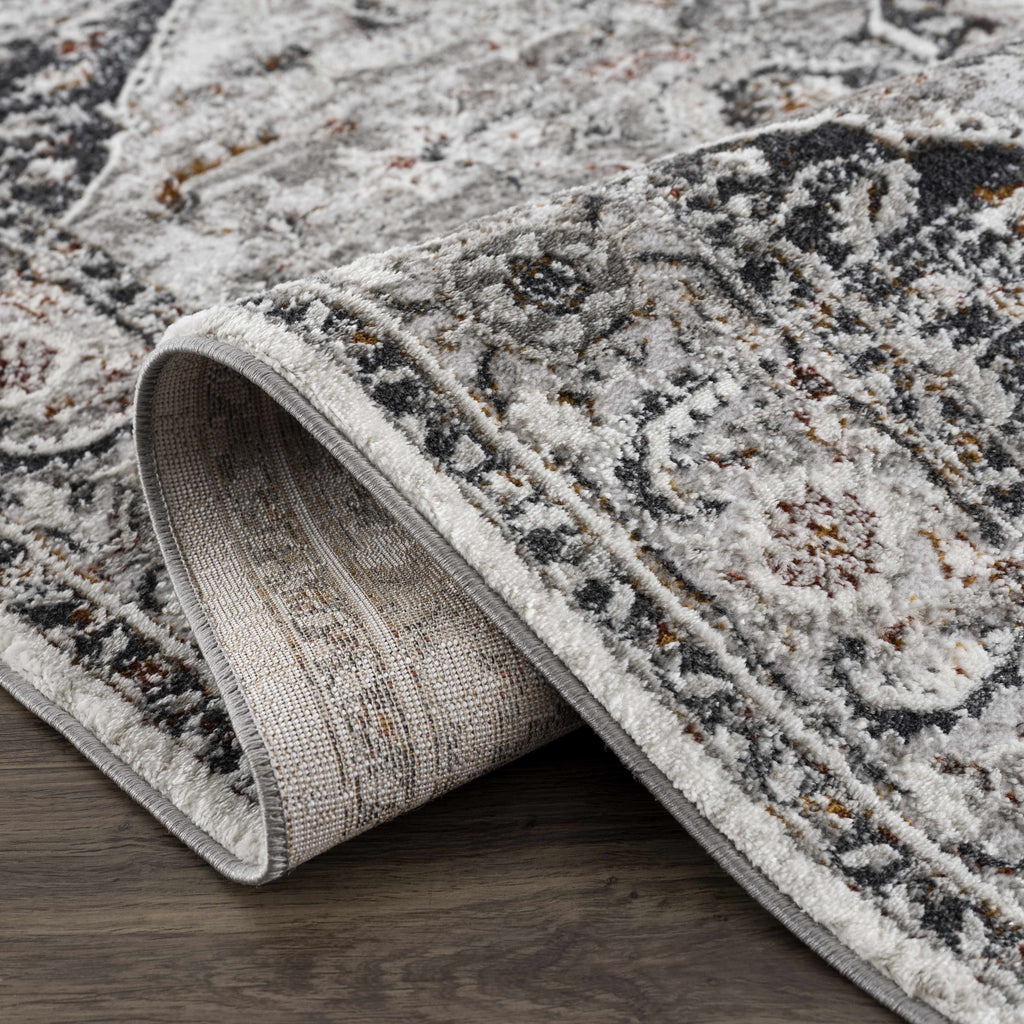 Hauteloom Liverpool LVP4116 Charcoal Machine Made Polypropylene Rug