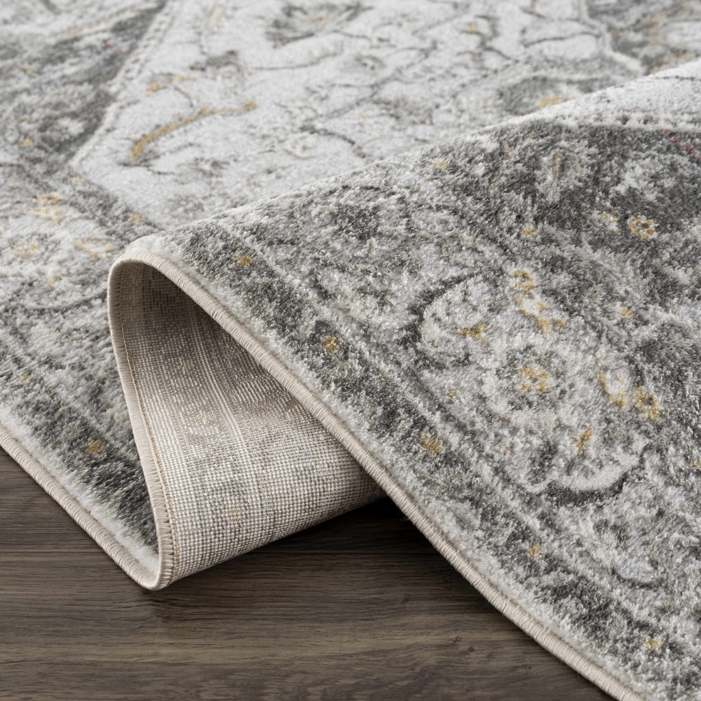 Hauteloom Liverpool LVP4115 Charcoal Machine Made Polypropylene Rug