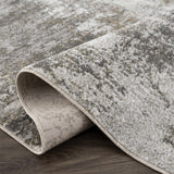 Hauteloom Liverpool LVP4104 Light Gray Machine Made Rug