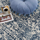 Hauteloom Chopwell CHOPW White Machine Made Polypropylene Rug