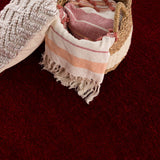 Hauteloom Heavenly HVL6211 Red Machine Made Polyester Rug