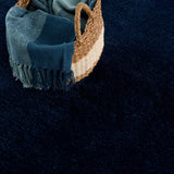 Hauteloom Heavenly HVL6209 Navy Blue Machine Made Polyester Rug