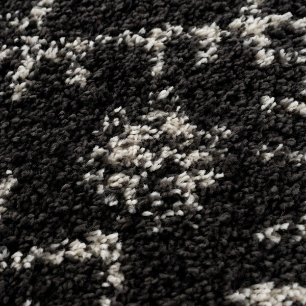Hauteloom Thetford THET Charcoal Machine Made Polypropylene Rug