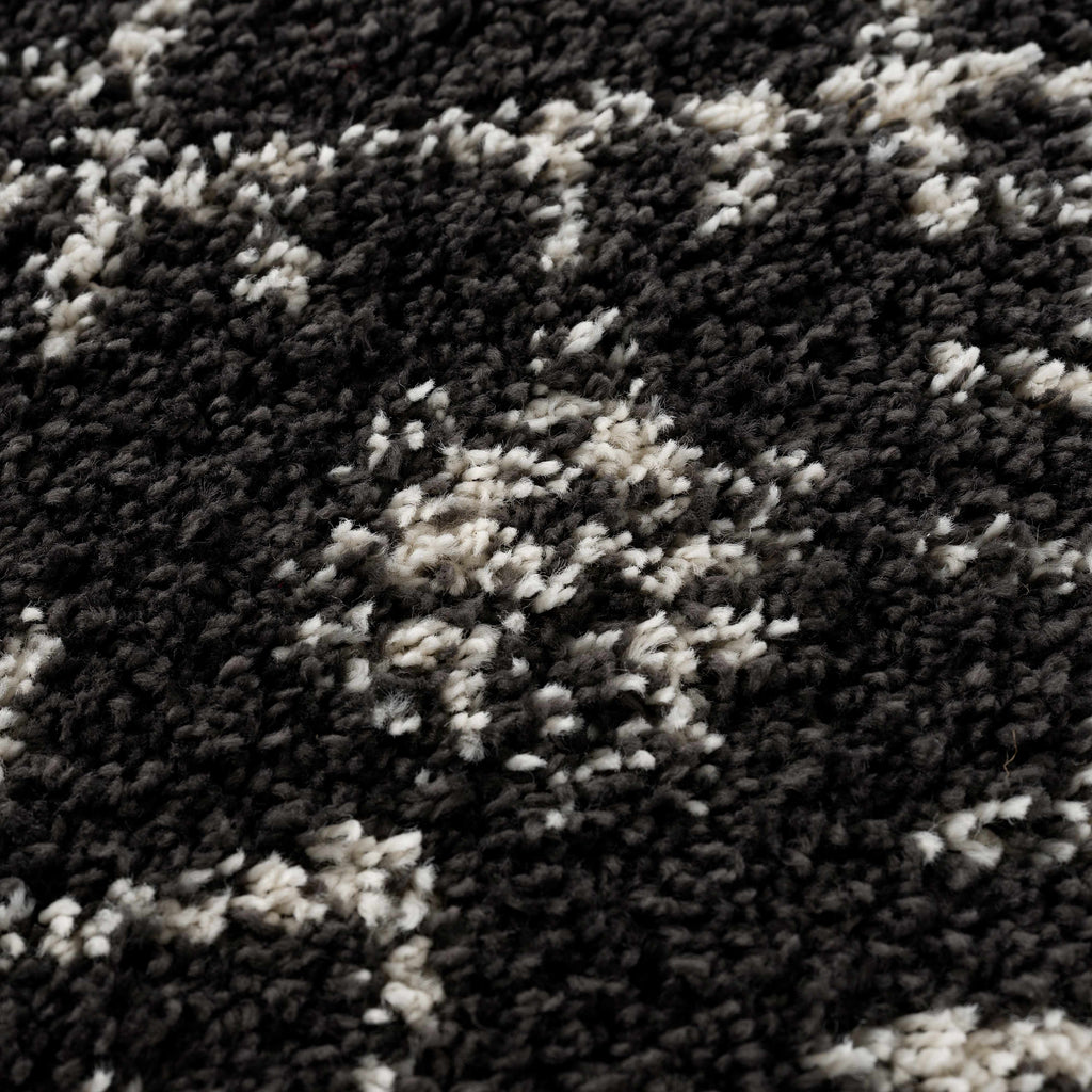 Hauteloom Thetford THET Charcoal Machine Made Polypropylene Rug