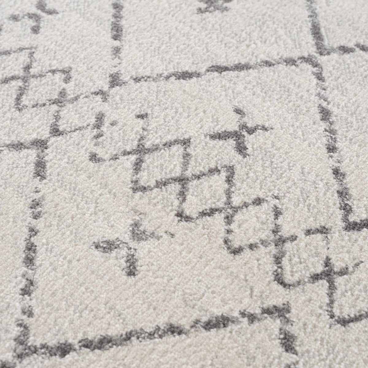Hauteloom Newville NEWV White Machine Made Polypropylene Rug