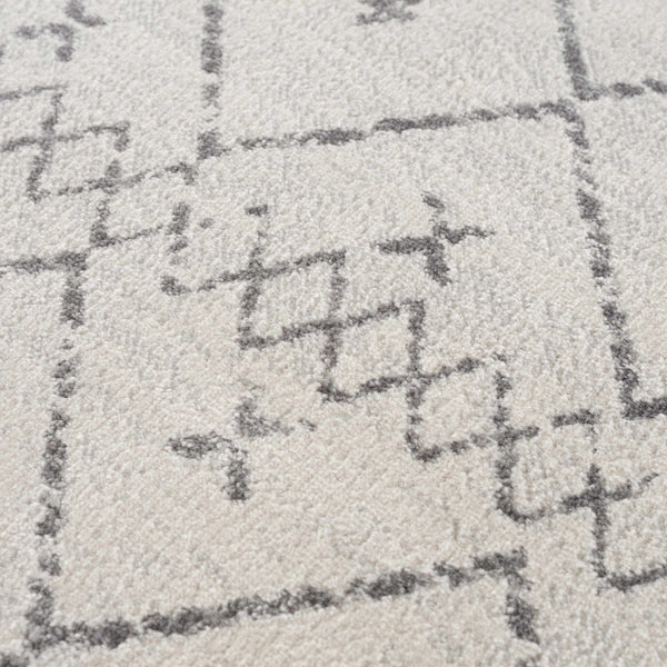 Hauteloom Newville NEWV White Machine Made Polypropylene Rug