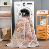 Hauteloom Konstantina HGEBKONSTA1 Peach Machine Made Rug