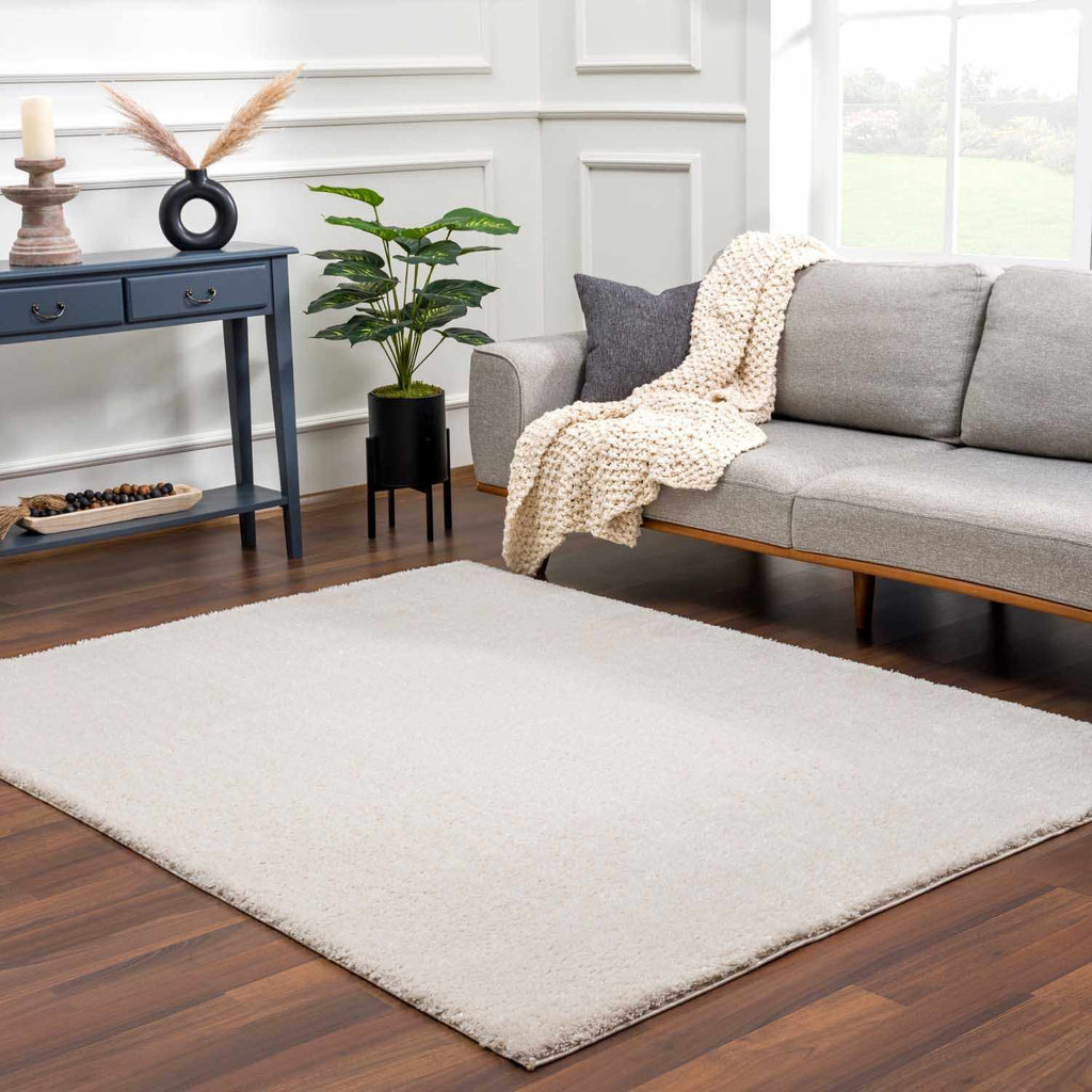Hauteloom Heavenly HVL6200 Beige Machine Made Polyester Rug