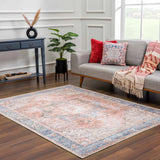 Hauteloom Rosman ROSM Black Machine Made Chenille-Polyester Rug