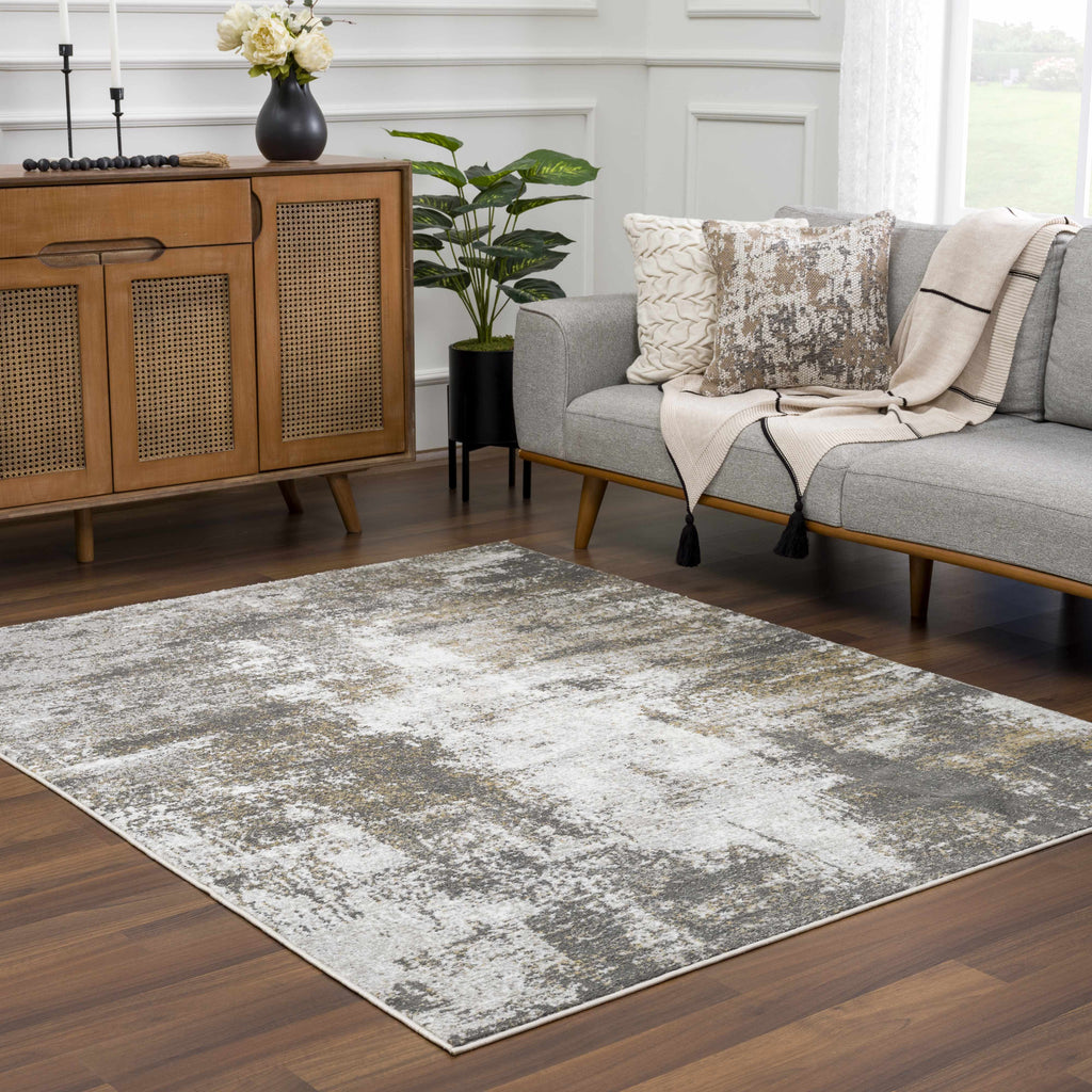 Hauteloom Liverpool LVP4104 Light Gray Machine Made Rug